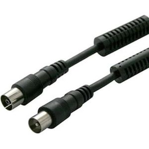TV zichtscherm met filter, 2,5 m, zwart