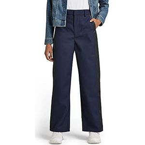 G-STAR RAW Dames Workwear Ultra High Waist Wide Pants, Naval Blue C523-1501, 24W