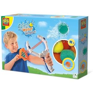 SES Creative 02315 Splash Ball Slingshot met 12 herbruikbare waterballonnen