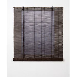 Estores Basic, Bamboe jaloezieën, koffiebruin, 150 x 175 cm, rolgordijnen voor ramen