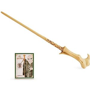 Official Wizarding World, Authentic 12-Inch Spellbinding Voldemort Wand with Collectible Spell Card , Kids’ Harry Potter Fancy Dress Role Play Toys for Ages 6 and up