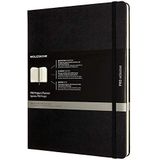 Moleskine - Pro Project Planner, Professional Planner and Notebook for Objectives, Productivity Diary for Projects and Project Management, Hard Cover, Size X-Large 19 x 25 cm, Colour Black, 288 Pages