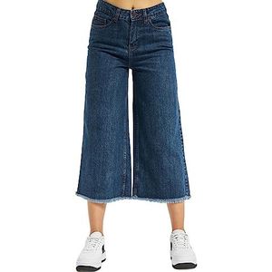 Urban Classics Dames Dames Dames Denim Culotte Broek, blauw (Ocean Blue 00830)., S