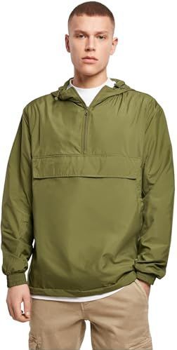 Build Your Brand - Basic Pull Over Jacket - Windbreaker - Heren