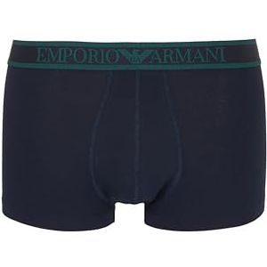 Emporio Armani Stretch Piquet Trunk voor heren, Blauw, XL