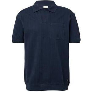 Poloshirt - Relaxte Pasvorm - Katoenen Jacquard