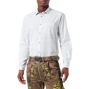Bergfeuer Frederico overhemd voor heren, wit, standaard, wit, S