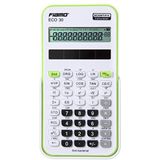 Fiamo Wetenschappelijke rekenmachine ECO30, 138 functies en 10-cijferig display, wit/groen