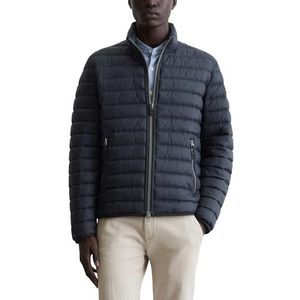 Marc OPolo Gewatteerde herenjas, waterafstotend, licht, navy, XS