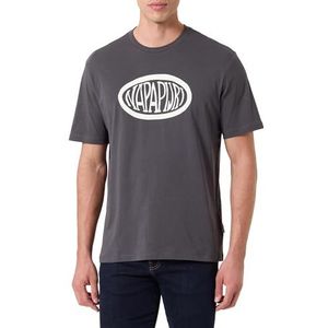 Napapijri Sine T-shirt donkergrijs, Grijs, M