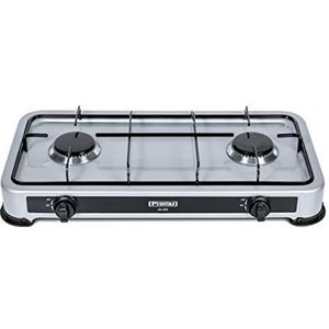 Gas Cooker Promis KG200, zilverkleurig, zonder reductie