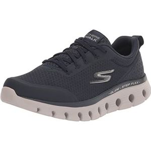 Skechers Heren Go Walk Glide-Step Flex Sneaker, marineblauw, 43.5 EU