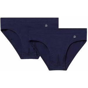 United Colors of Benetton Set van 2 slips, Blauw, 130