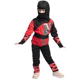 Boland - Ninja kostuum voor kinderen, 3-4 jaar, outfit, carnavalskleding voor kinderen voor carnaval en themafeesten