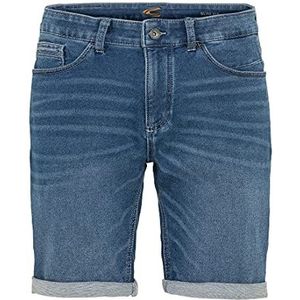 camel active Bermuda voor heren, Lichtblauw (Bleach Blue Used), 52W