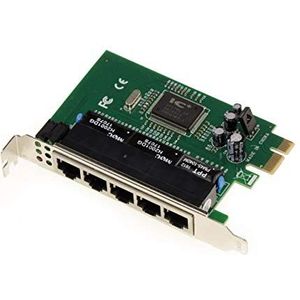KALEA-INFORMATIQUE Ethernet-netwerkschakelaar PCIe-besturingskaart met IC Plus IP175-5-poortchipset