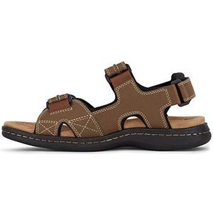 Dockers Newpage sandalen voor heren, donkerbruin, 43 EU