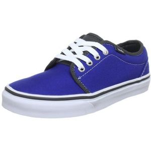 Vans U 106 Vulcanized VR2I7F9 Uniseks sneakers voor volwassenen, Blauw 2 tinten likeur, 35 EU