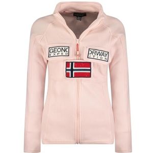 Geographical Norway Tantouna_Lady Fleece voor dames, lichtroze, M