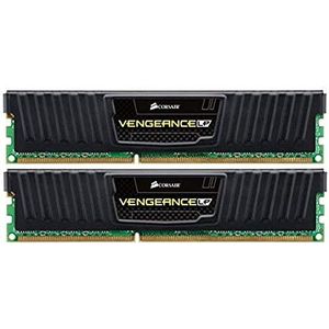 Corsair Vengeance zwart DDR3 1600 MHz (PC3 12800) Desktop werkgeheugen (CML8GX3M2A1600C9) 8GB(2x4GB)