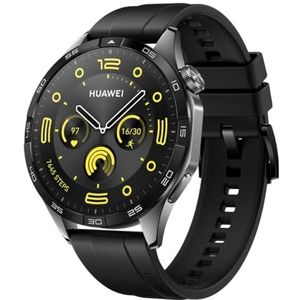 HUAWEI Watch GT 4 46mm Smartwatch, 14 dagen maximale gebruiksduur batterij, Compatibel met Android- en iOS-apparaten, Gezondheidsmanagement, SPo2, Mode Smartwatch, Nederlandse versie, Black