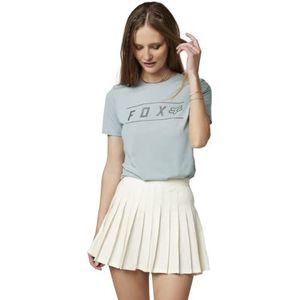 Fox Racing Pinnacle Tech T-shirt voor dames, korte mouwen, gunmetal, klein