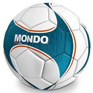 Mondo Toys voetbal Cucito FIVE PRO - maat 4 - 380 g - wit/lichtblauw -23009