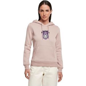 Miss Tee Dames Mst045-always On Fire Hoody Sweatshirt met capuchon, Duskrosis, XL, Duskrose, XL