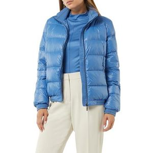 Comma Gewatteerde damesjas, blauw (5503), 38