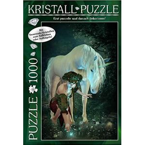Swarovski Kristall Puzzle - Motiv: My Unicorn: 1000 Teile Puzzle