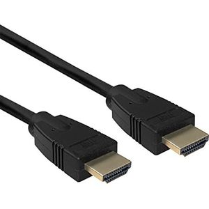 ACT HDMI kabel 2 meter, Premium gecertificeerd, 8K@60Hz/4K@120Hz, Ultra Snelheid HDMI 2.1 Kabel 48Gbps, Ondersteunt HDCP 2.2, HDR, DSC 1.2, E-ARC, Dolby Vision, Compatibel PS5/PS4, HDTV, PC - AK3916