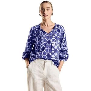 STREET ONE Lichte zomerblouse, violet blue, 34