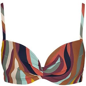 Barts Varuna Wire Top van de bikini, meerkleurig, 38 A/B voor dames, Meerkleurig, 38 NL