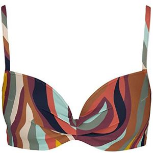 Barts Varuna Wire Top van de bikini, meerkleurig, 38 A/B voor dames, Meerkleurig., 38 NL