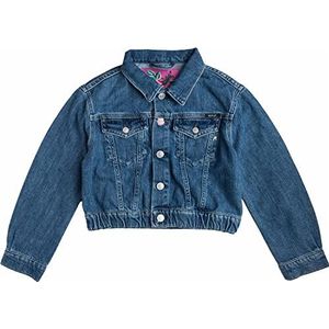 Replay Meisjes SG8274 jeansjack, 009 medium blauw, 12A