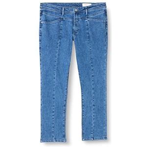 s.Oliver Dames jeansbroek 7/8 jeans broek 7 8, blauw, 44 EU, blauw, 44