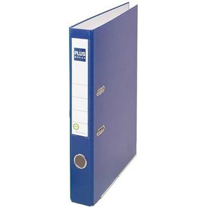 Map voor ansichtkaarten van Plus Office Model Archivador Plus, Fº Lomo 50, blauw