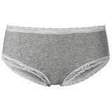 s.Oliver Damesslip (set van 2), grijs-crme, 32-34