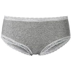 s.Oliver Damesslip (set van 2), grijs-crme, 32-34