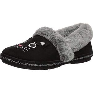 Skechers Too Cozy-Meow damespyjama's slippers, zwart, 37 EU