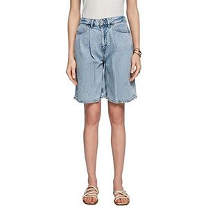 ESPRIT Jeans bermudashorts, Blue Bleached, 34W