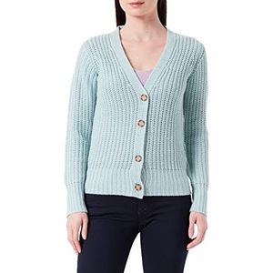 SOYACONCEPT dames gebreid vest, Green Haze, S