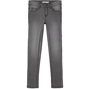 NAME IT NKFPOLLY Skinny Jeans 9214-IS PB, Medium Grey Denim, 158 cm