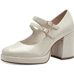 MARCO TOZZI Pumps by Guido Maria Kretschmer 2-24405-42 dames, Cream Patent, 40 EU
