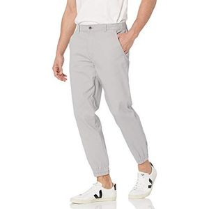 Amazon Essentials Heren Straight-Fit Joggingbroek, lichtgrijs, XS
