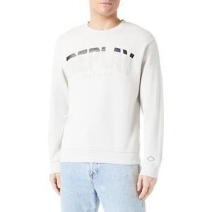 Replay Sweatshirt voor heren, regular fit, 993 zand, L