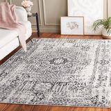 SAFAVIEH - Evoke Vloerkleed - Ivoor en Zwart - Laagpolig - 122 x 183 cm