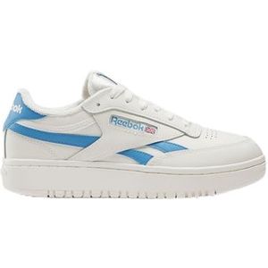 Reebok CLUB C DOUBLE REVENGE dames Sneaker,Chalk Chalk Essential Blue,41 EU