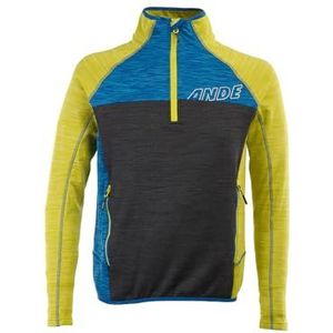 ANDE Qualido Fleece Half Zip voor heren, licht en ademend voor buiten