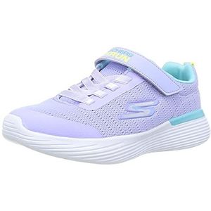 Skechers Meisjes Go Run 400 V2 Sneakers, Lavender Mesh Multi Trim, 35 EU